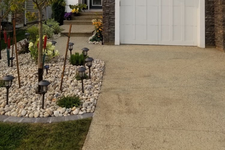 Concrete Garage Pad